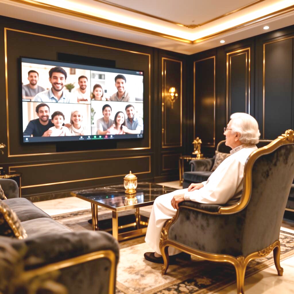 Stay close through the TV